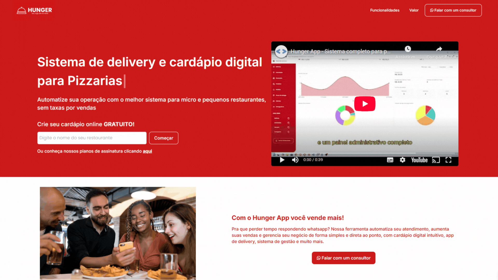 Hunger App