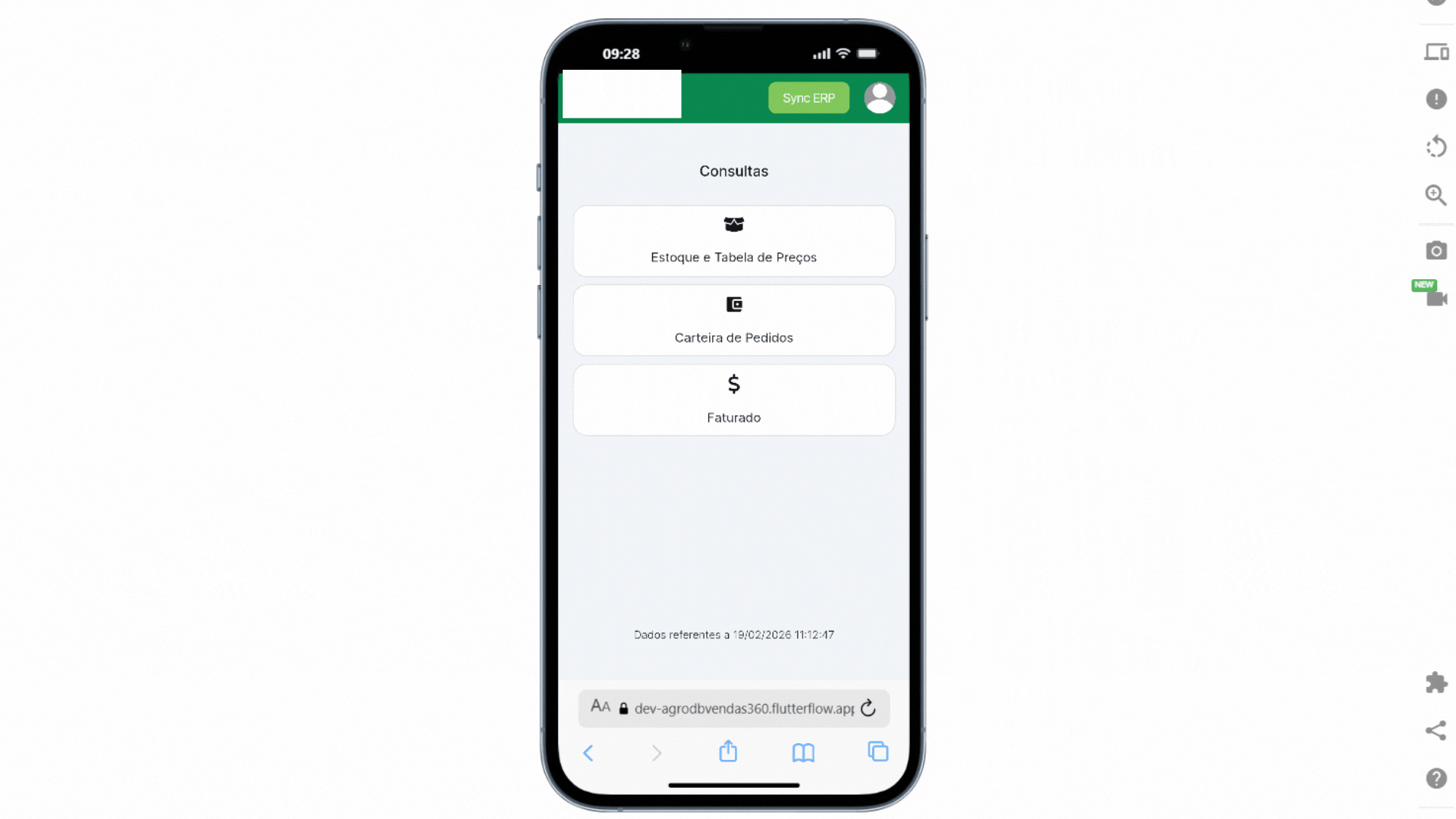 App de Força de Venda